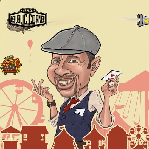 Le magicien de la fête foraine